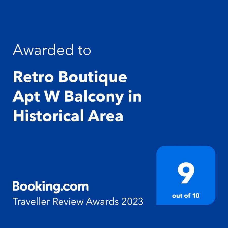 Retro Boutique Apt W Balcony In Historical Area Appartement Thessaloniki Buitenkant foto